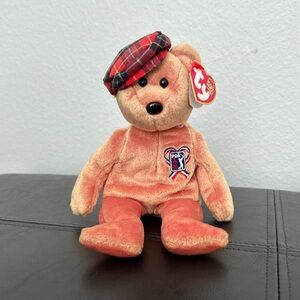 Ty Beanie Baby: ChariTee - the Golf Bear, PGA Tour Bear.